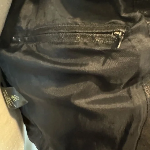 Rock & Republic Vintage Leather Motorcycle Jacket - Picture 6 of 11